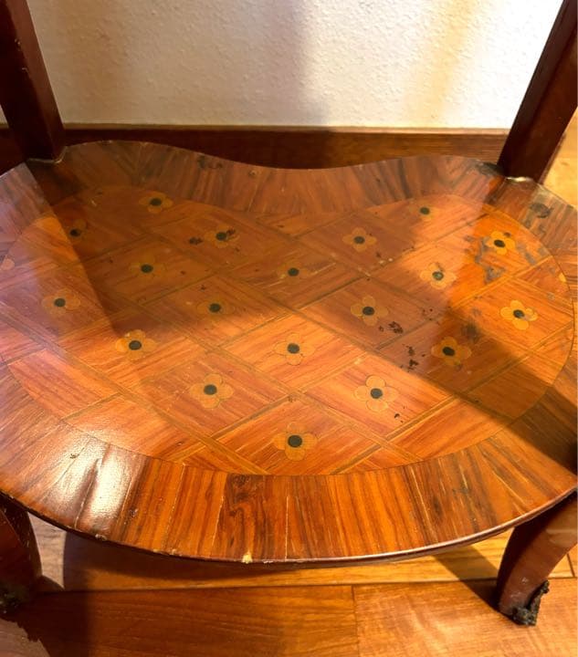 チェスト　サイドテーブル　象嵌細工　イタリア製　クラシックスタイル