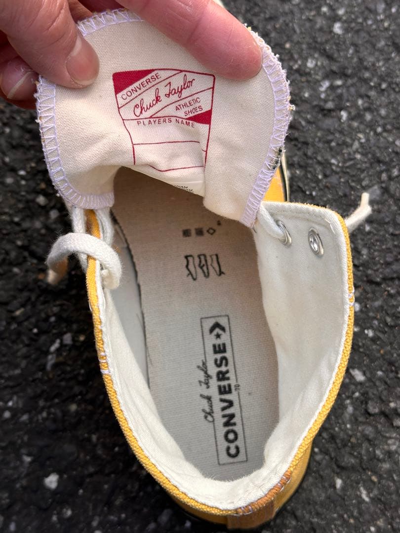 値下げ！ CONVERSE ct70 サンフラワー ハイカット