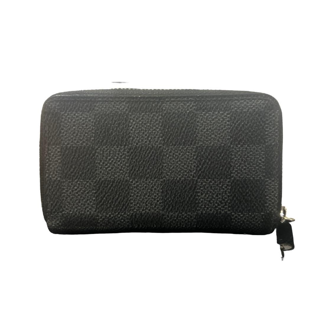 美品 ルイヴィトン ダミエ グラフィット ジッピーパース 小銭 カード入れ