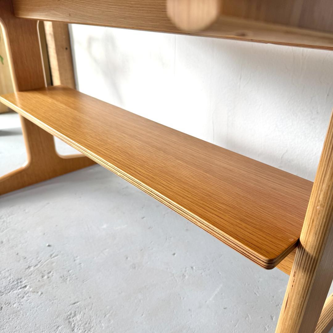 無印良品 リビングでもダイニングでも使えるテーブル２ オーク材 130×65cm