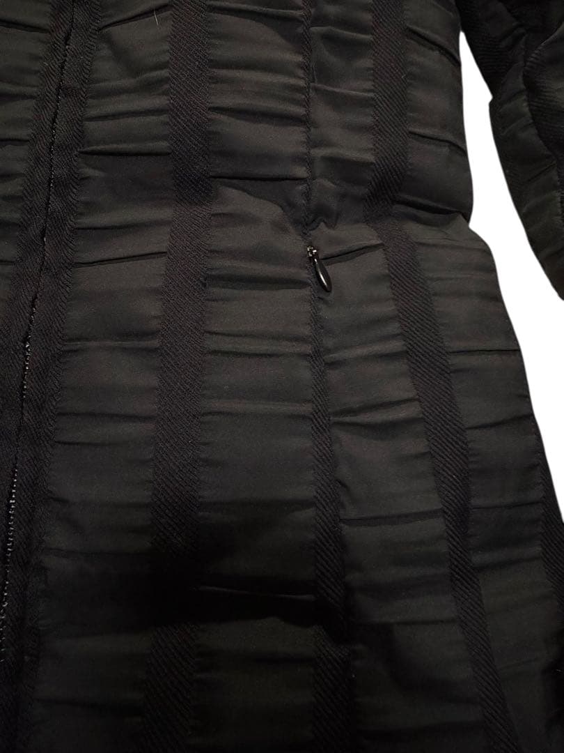 Blumarine ブルマリン ロングコート ファー　ブラック　anna