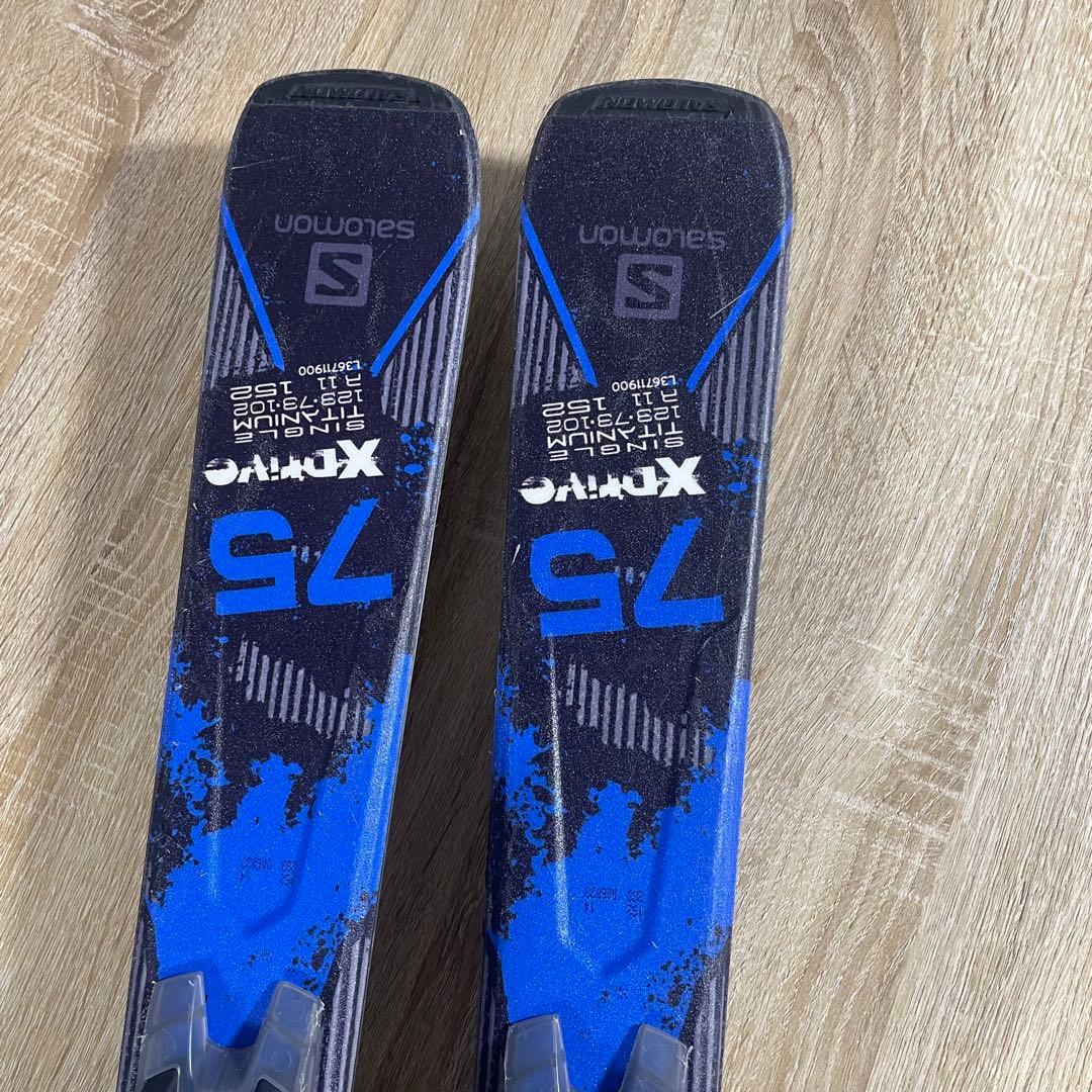 美品 SALOMON（サロモン）152cm スキー板スキーセット‼︎