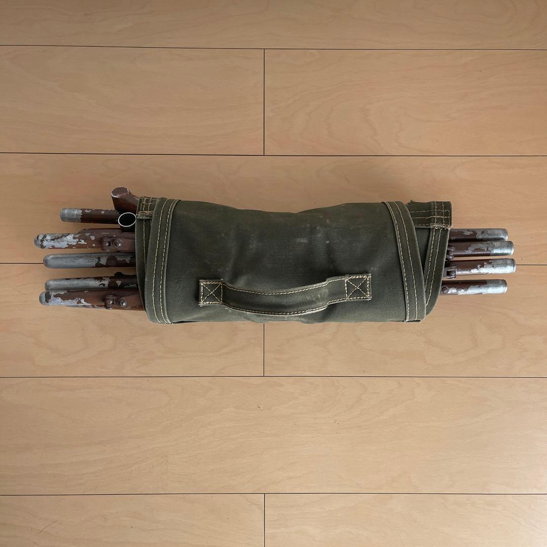 希少　50's イギリス軍　フォールディングチェア　ヴィンテージ