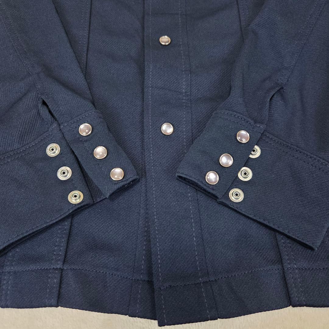 Lee USA製 70s ウエスタン シャツ ネイビー M 希少