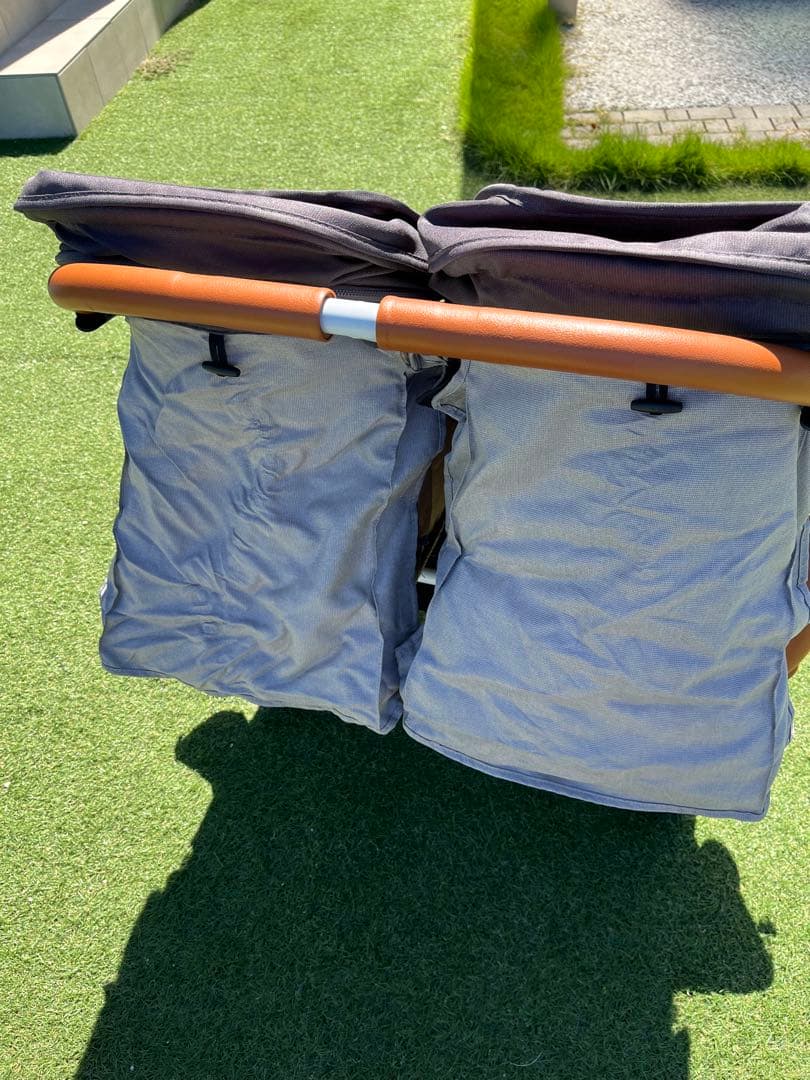 【大幅値下げ】AIRBUGGY ココダブルEXフロムバース　STONE