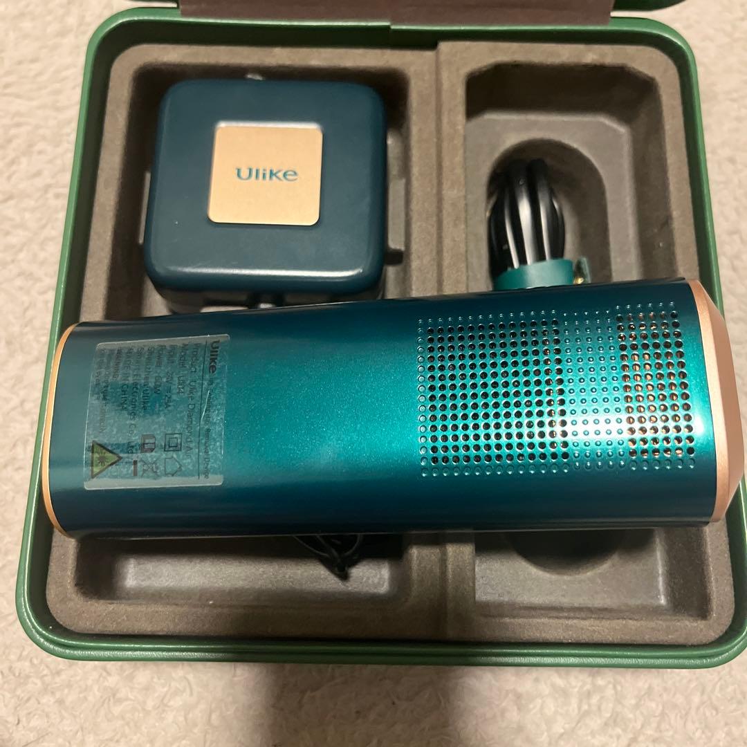 Ulike 脱毛器 青色 収納ケース付き
