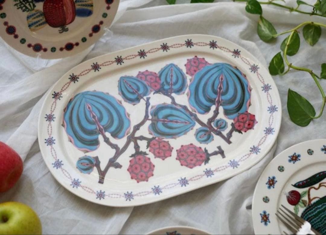 新品　イッタラ　 タイカ サービングプレート 41cm サト