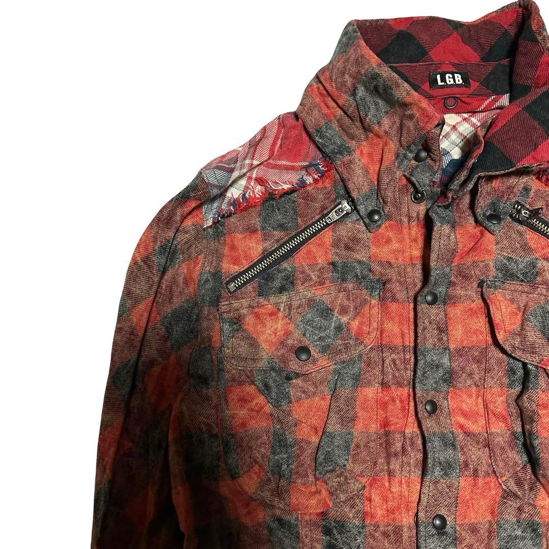 L.G.B ルグランブルー breach shirt お兄系 ギャル男 平成初期