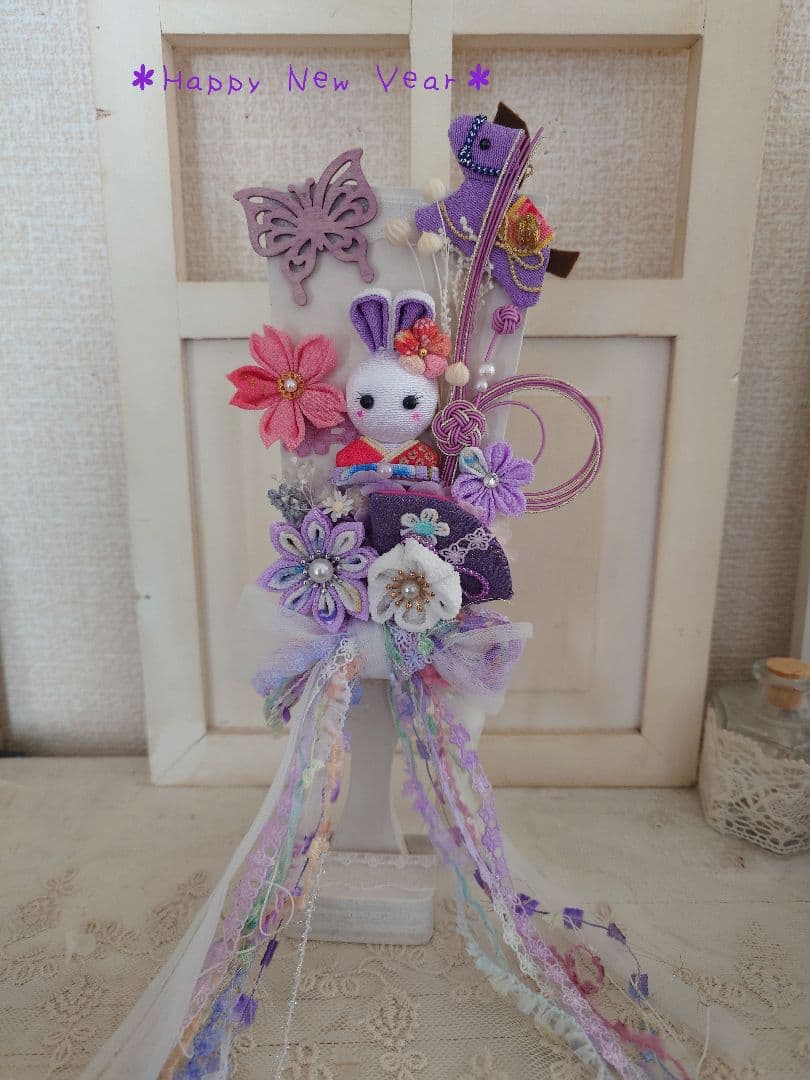 羽子板のアレンジ❀