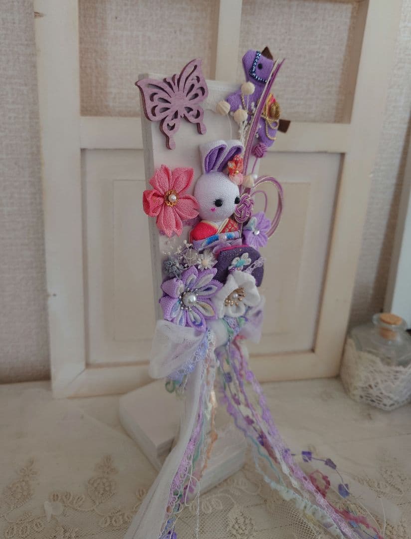 羽子板のアレンジ❀