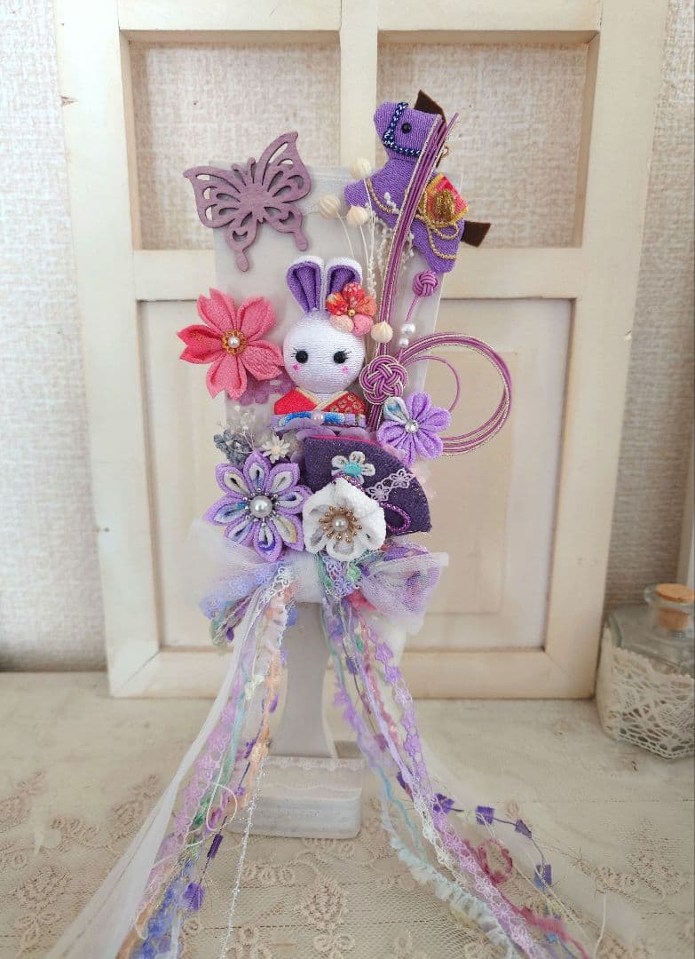 羽子板のアレンジ❀