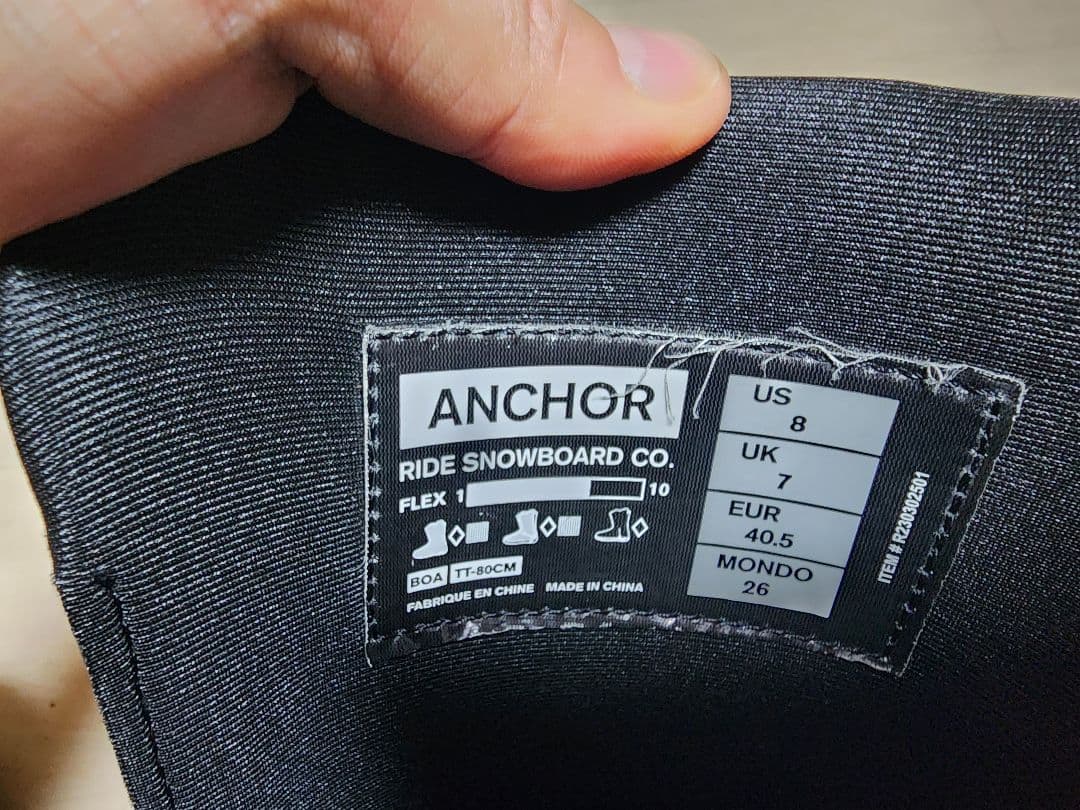 RIDE Anchor 26cm ライド アンカー