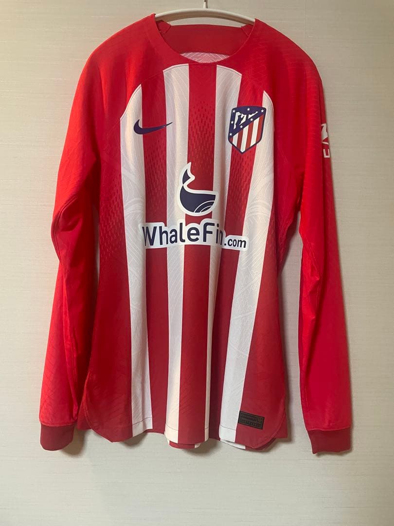 支給品 24-25 アトレティコマドリード グリーズマン 長袖ユニフォーム