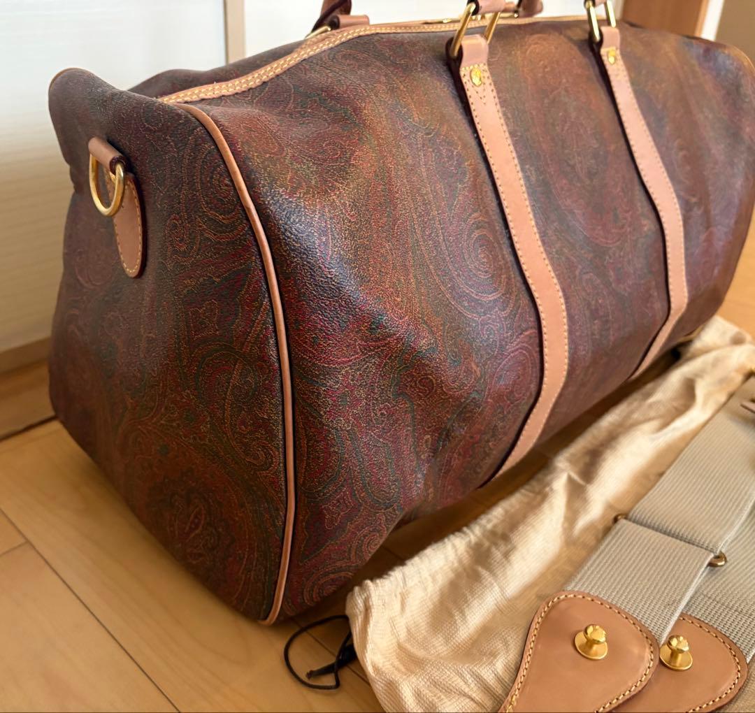 ETRO エトロ ボストンバッグ ペイズリー柄