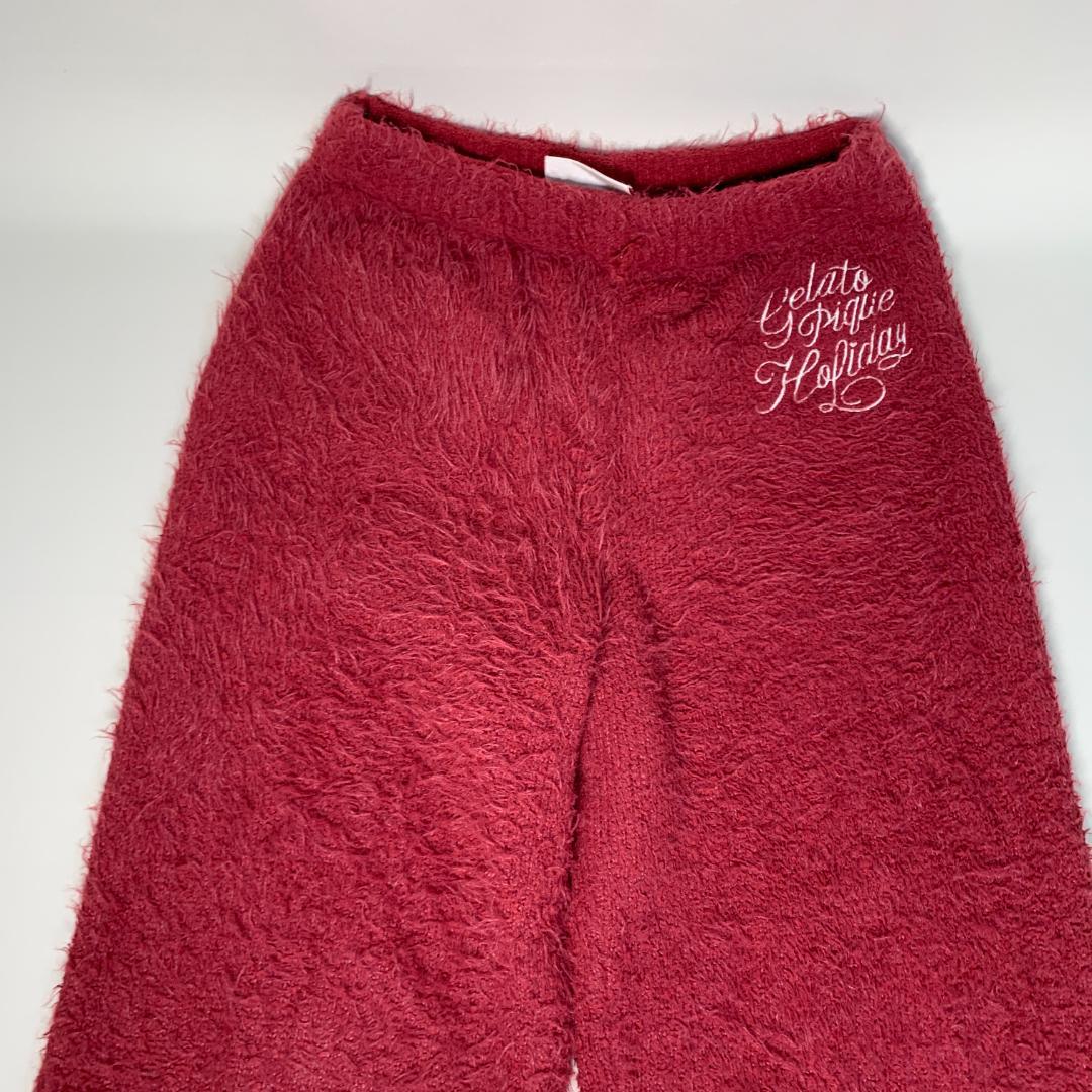 ジェラートピケ ★ HOLIDAYフェザープルオーバーロングパンツ セットアップ