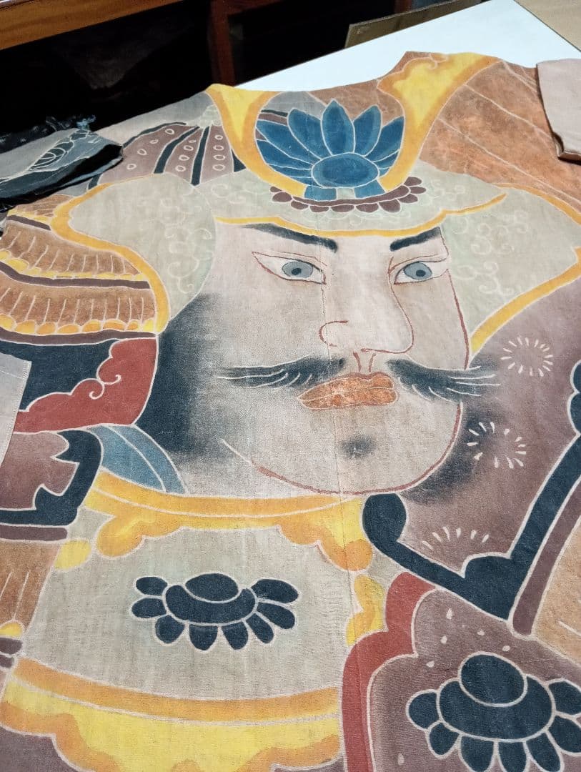 リ*カ様 ★柿渋染め★幟旗ワンピース★