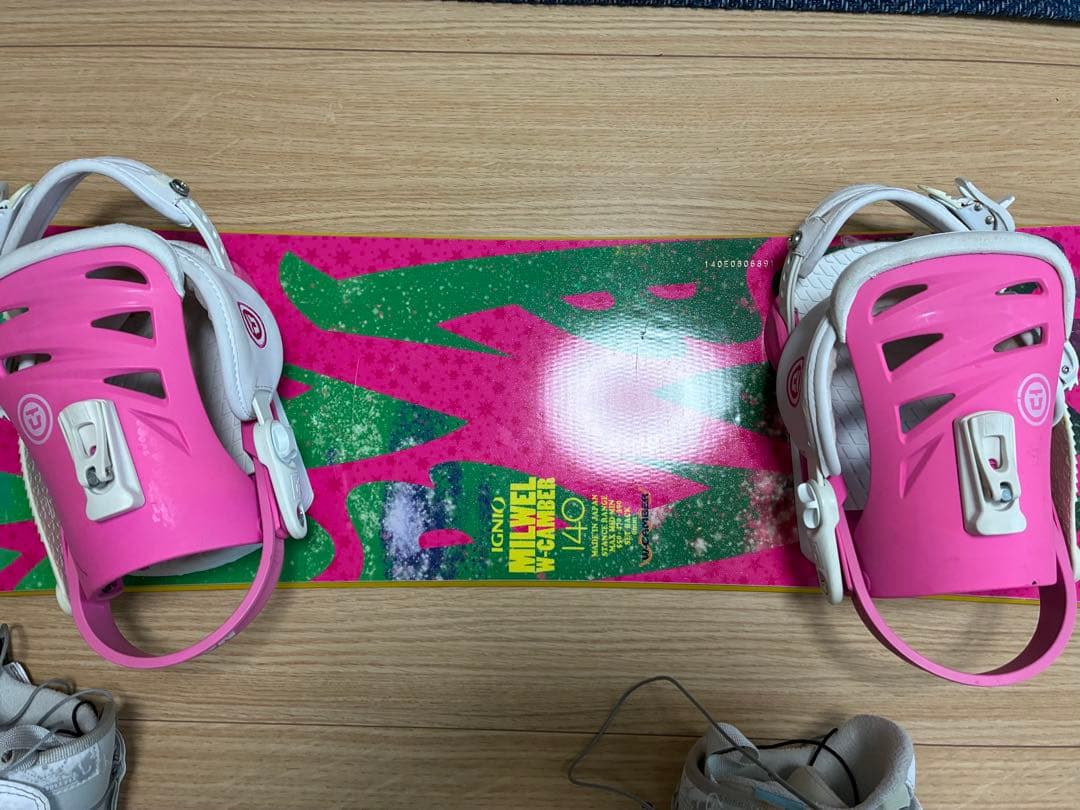 IGNIO BURTON レディース スノーボード3点セット イグニオ バートン