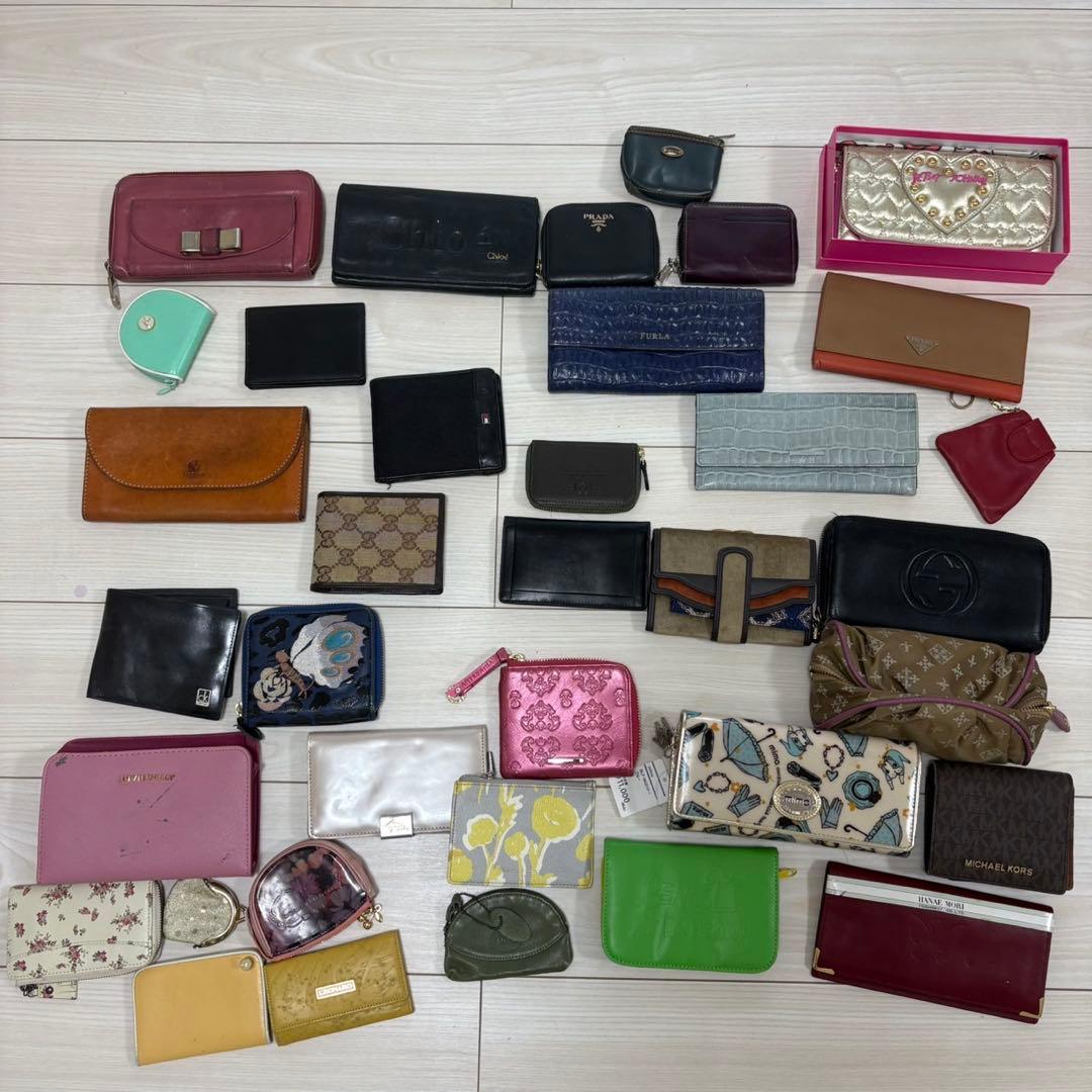 新品あり グッチ プラダ クロエ マイケルコース アンテプリマ 等 財布 まとめ