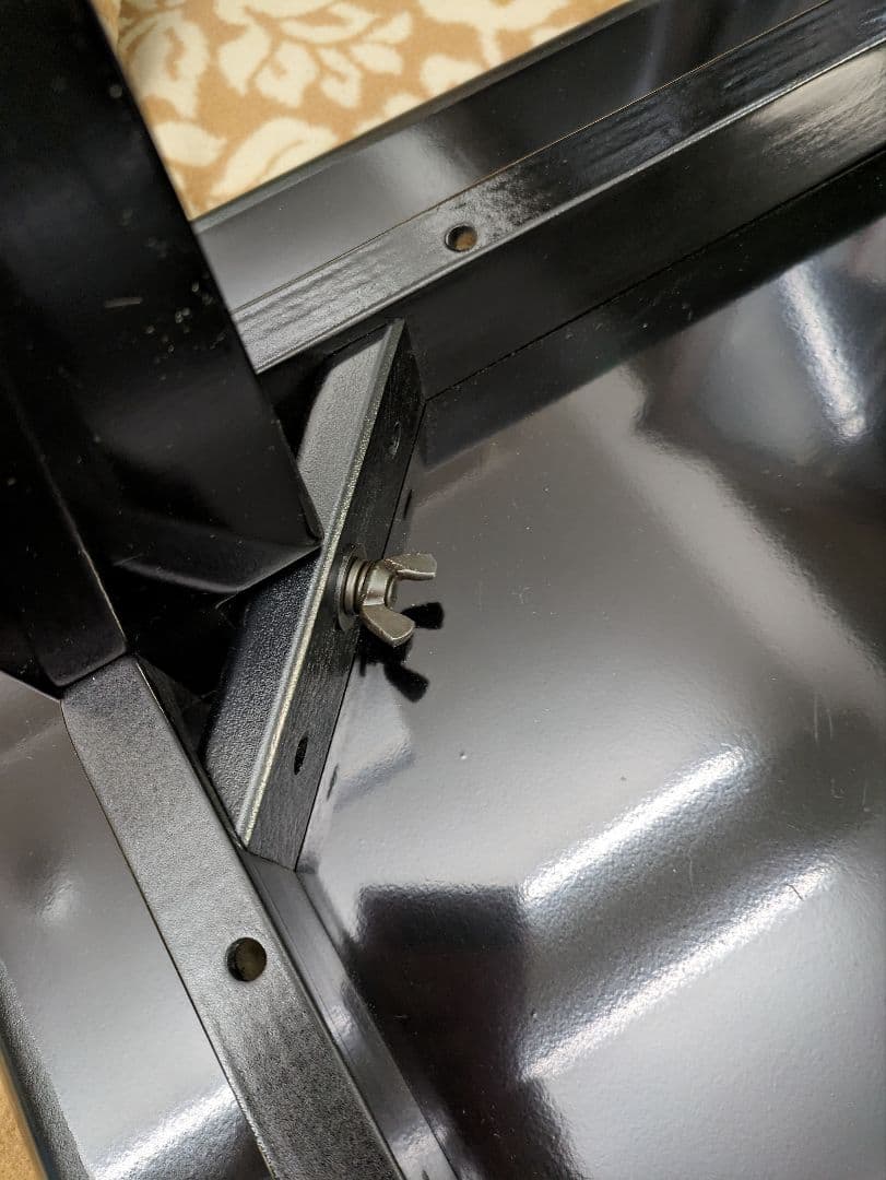 未使用 送料込み 座卓 ローテーブル ブラウン フラワー