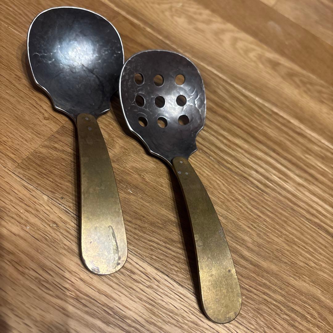 小西光裕　サーブスプーン　サーブスプーン(穴あり)