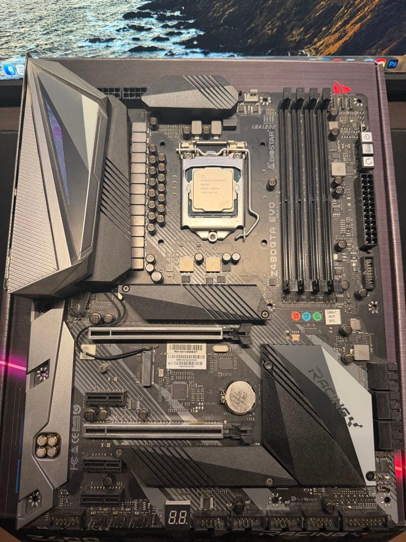 Z490 GTA EVO BIOSTAR Racing CPUセット