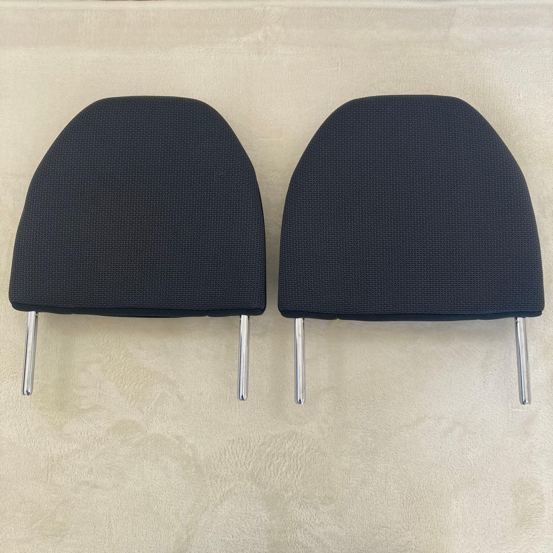 新品未使用！ホンダNVANＮバン後部座席純正ヘッドレストブラックホンダ2個セット