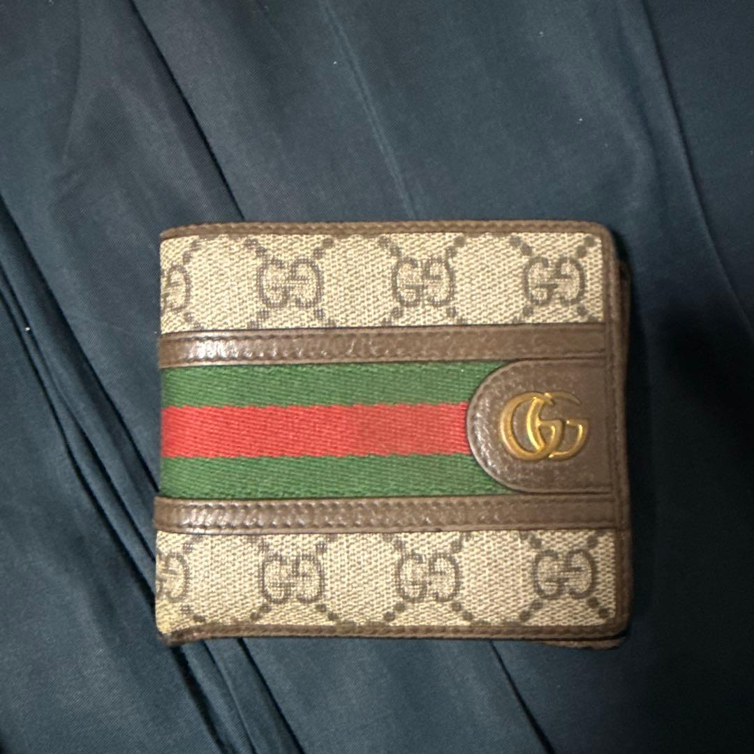 GUCCI オフィディア 2つ折り財布 値下げ交渉可！