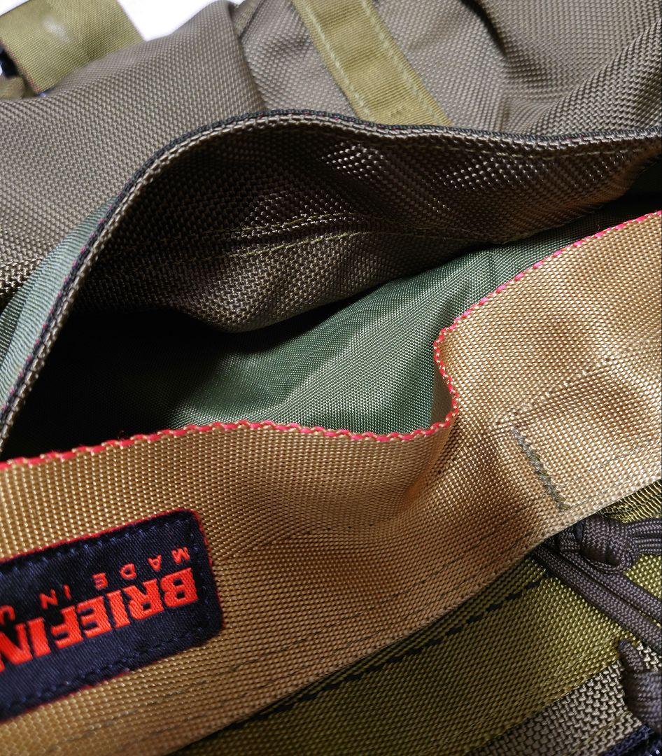 ブリーフィング メッセンジャー ショルダーバッグ アメリカ製 多機能大容量