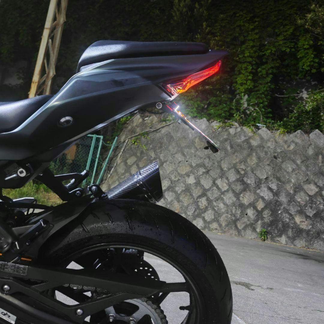 カワサキ zx4r zx25r フェンダーレス ウインカー一体型ブレーキランプ