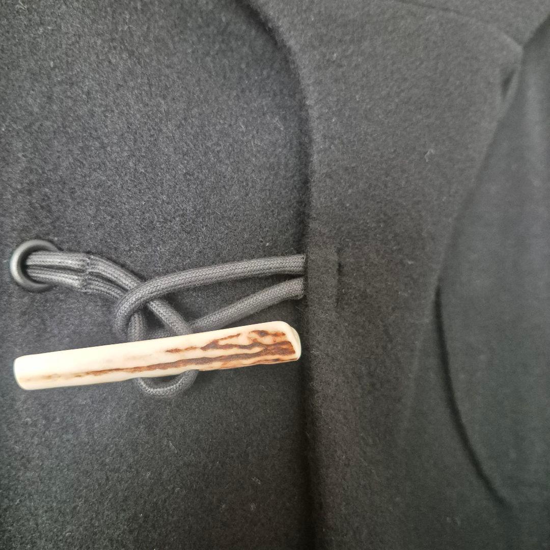 Dulcamara ドゥルカマラ メルトンダッフルショートCT 黒 ユニセックス