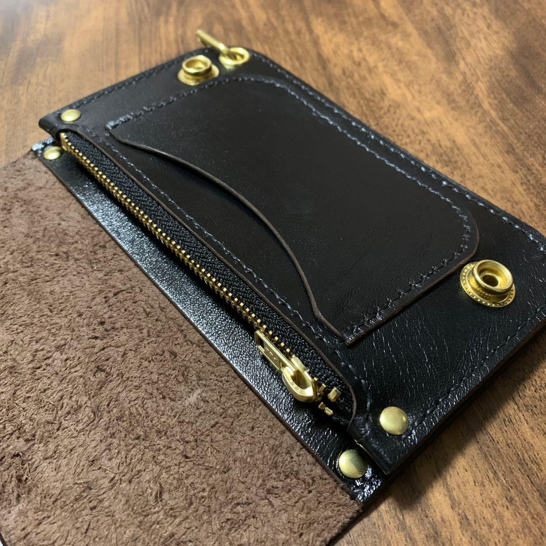 トラッカーウォレット　2層　ミドル