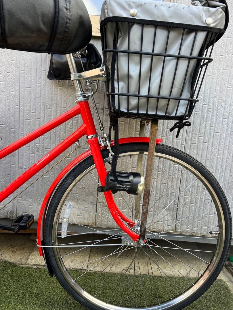 郵便局　丸石　自転車　郵便自転車　〒　26インチ