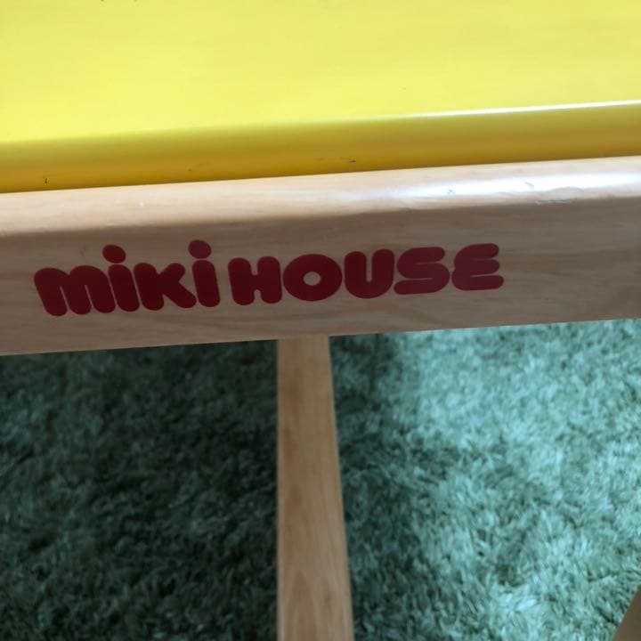 ☆ミキハウス☆キッズ　机と椅子 セット