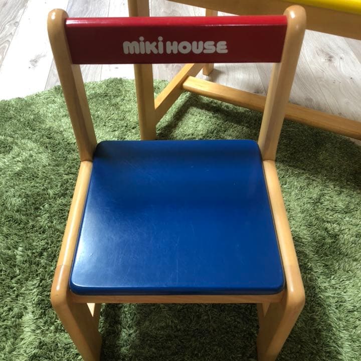 ☆ミキハウス☆キッズ　机と椅子 セット
