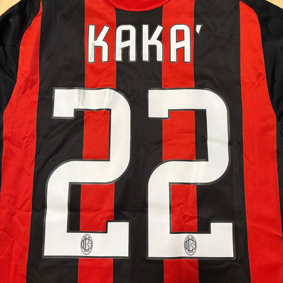 【フルパッチ】AC Milan 08/09 KAKA 22番 ユニフォームセット