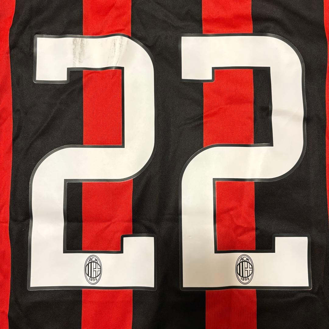 【フルパッチ】AC Milan 08/09 KAKA 22番 ユニフォームセット