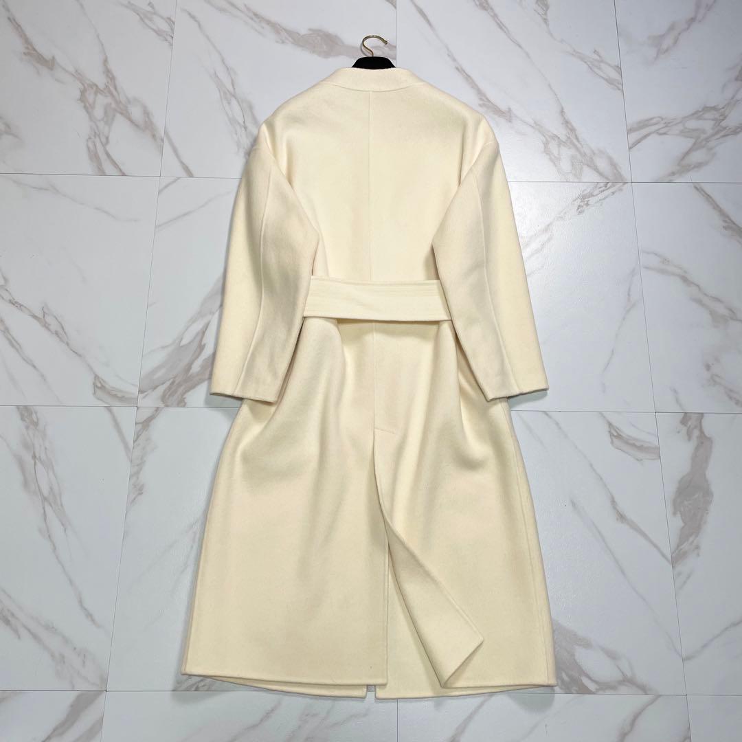 新品タグ付✨LOULOU WILLOUGHBY リバーコート ウール ベルト 1