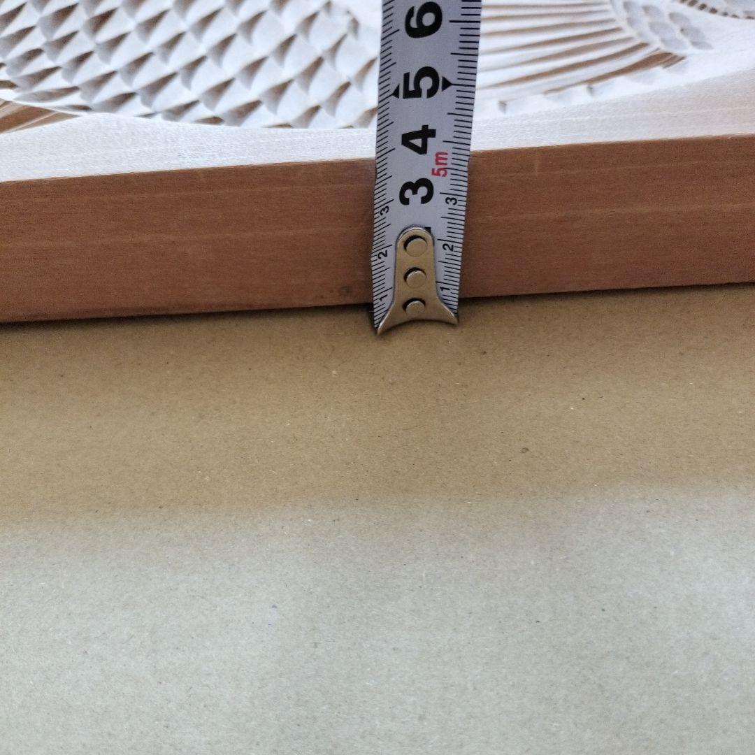 和菓子木型　鯛　一尺八寸