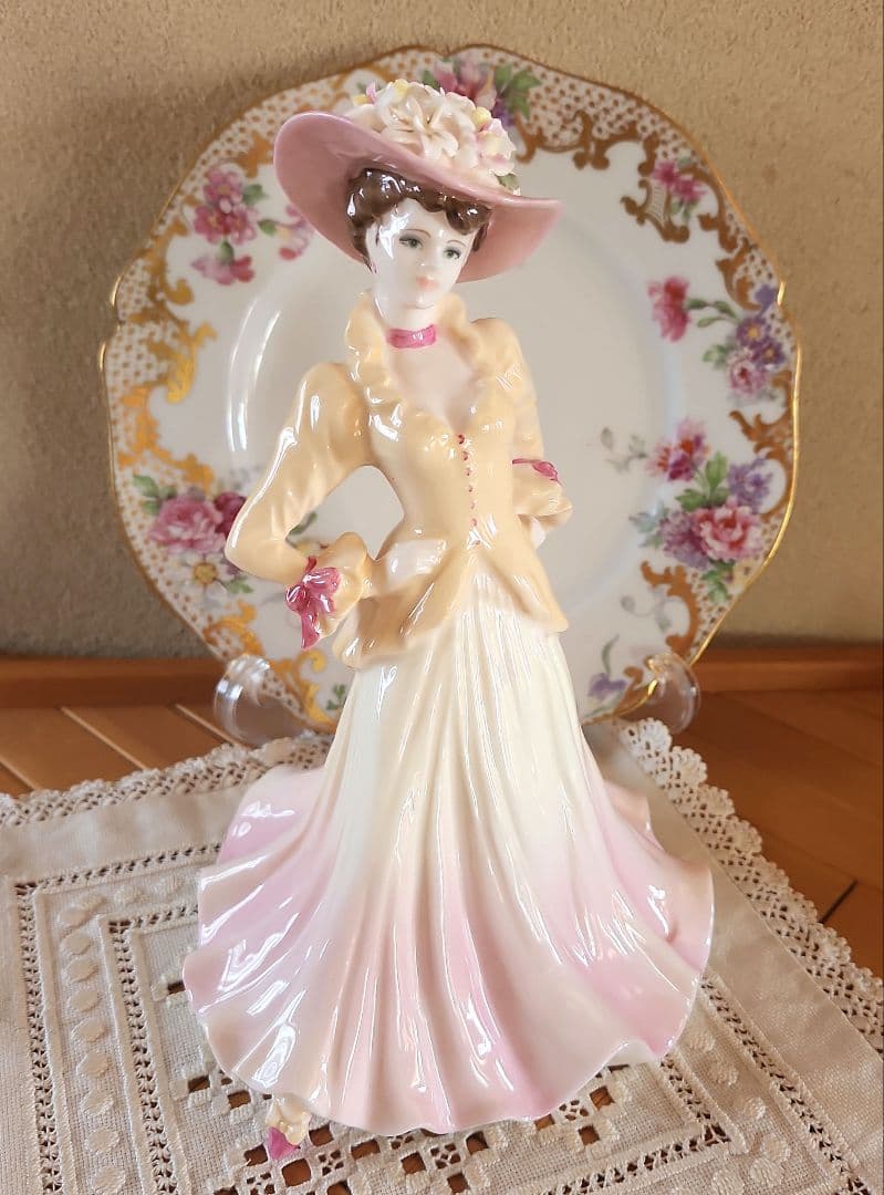 イギリス　コールポート　フィギリン　置物