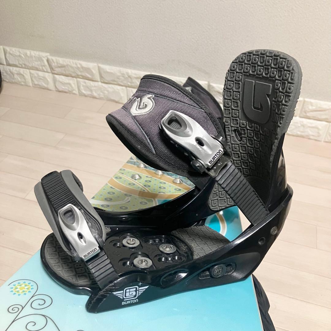 バック付/BURTON Luxバートンスノーボードセット147/バインディングM