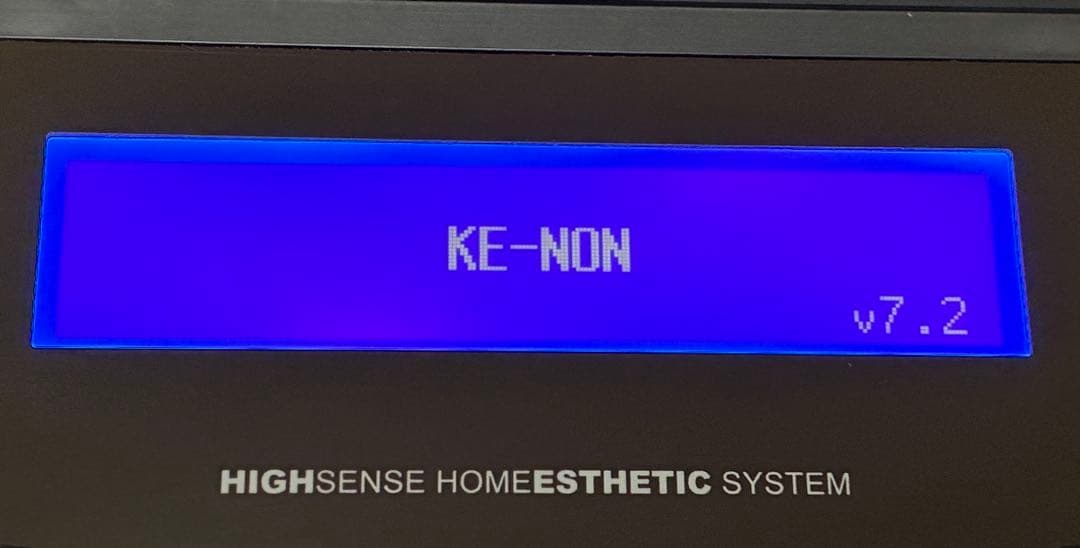 【美品】ケノン フラッシュ式脱毛器 ver:7.2