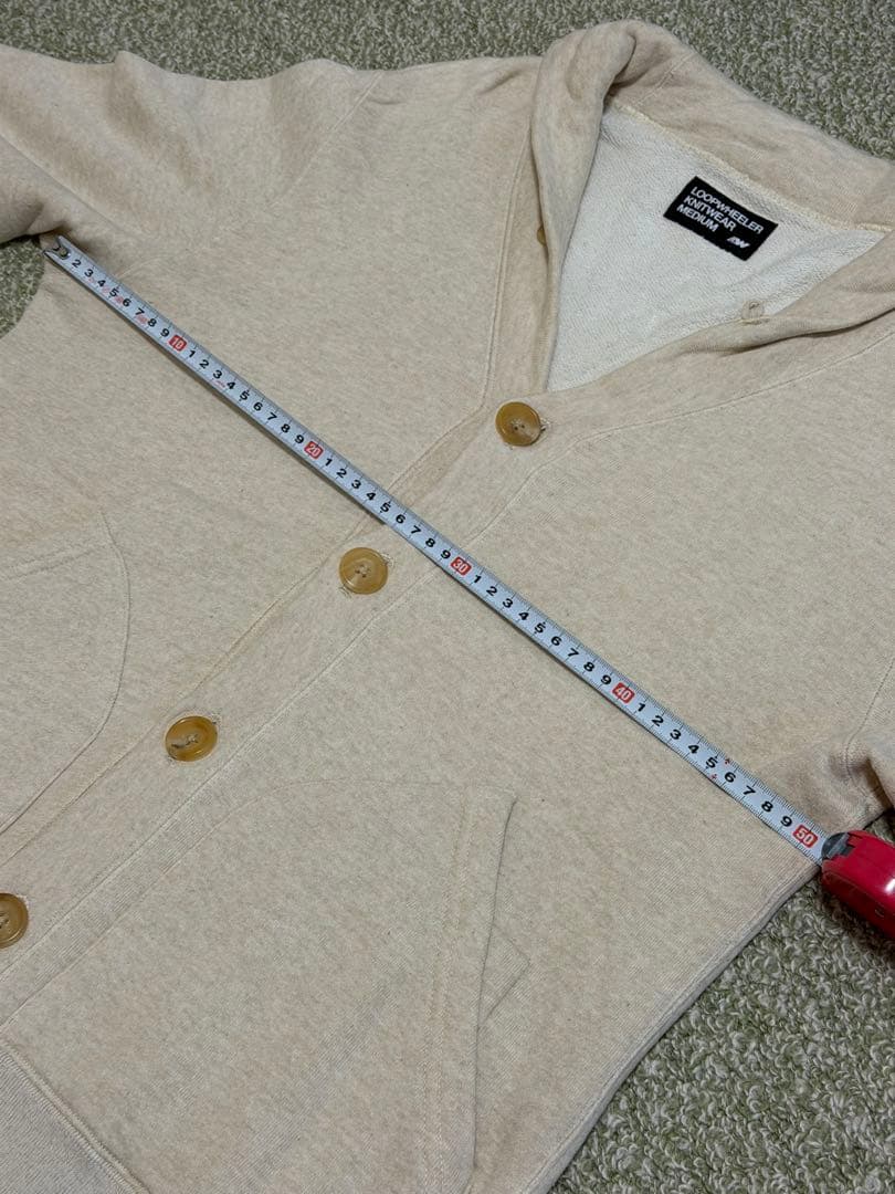 LOOPWHEELER 受注会限定 ショールカーディガン