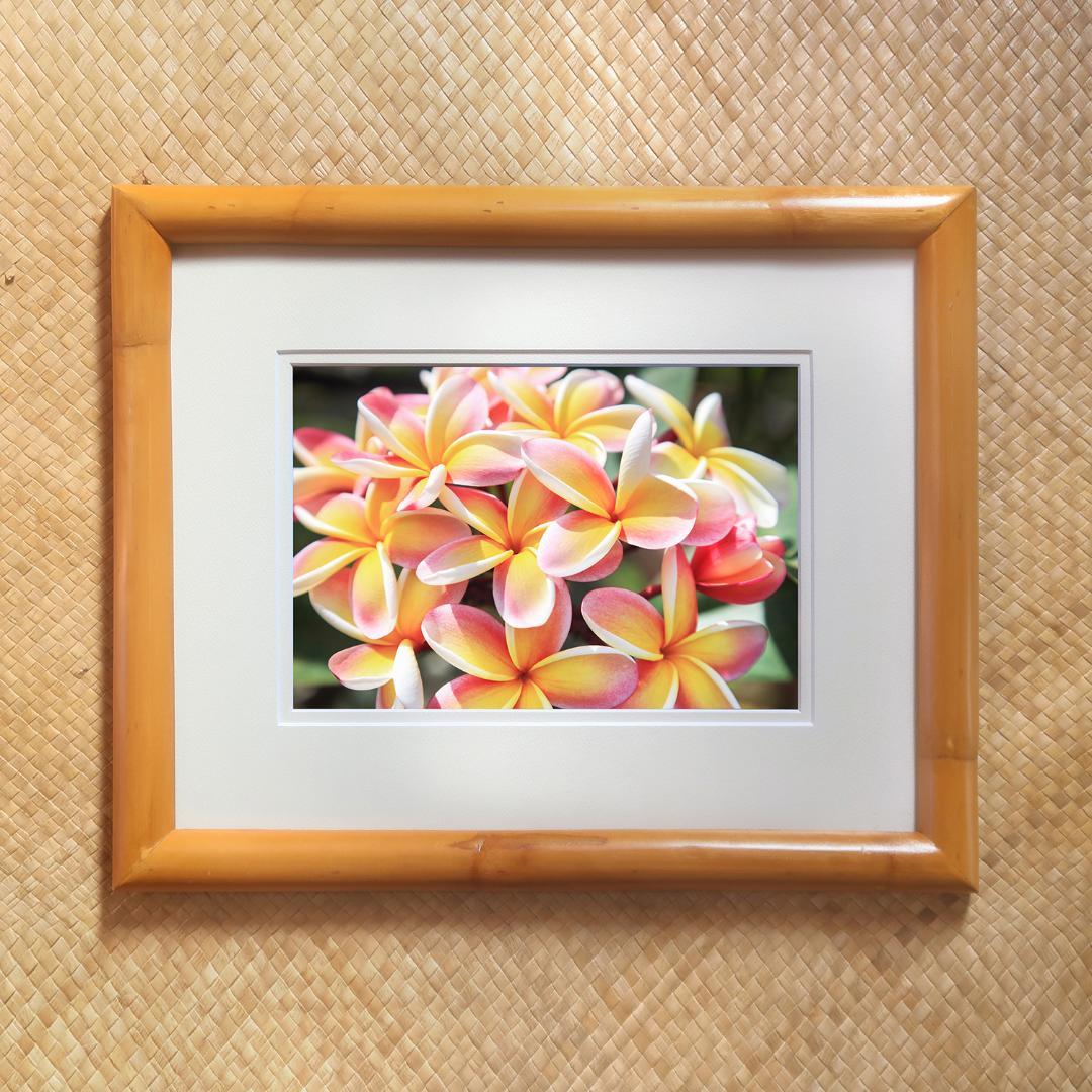 【激レア】ダルトン特注品　籐製のフォトフレーム1　木製フレーム　アジアン　ハワイ