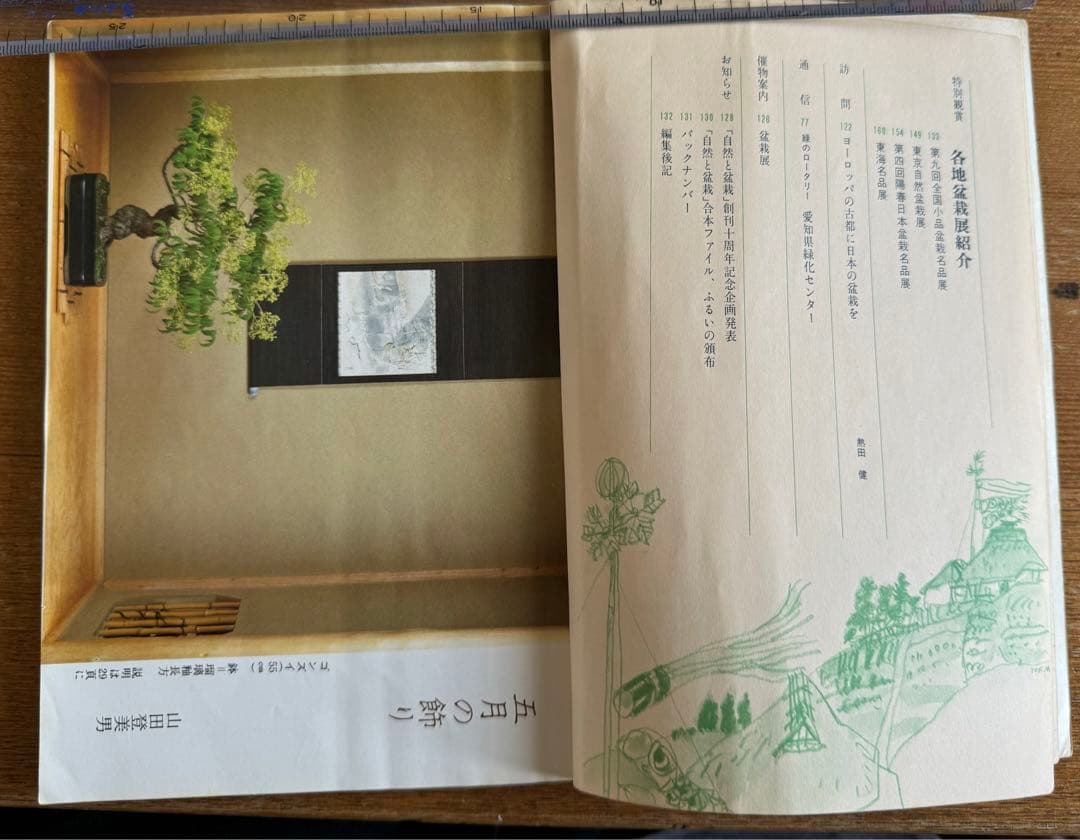 自然と盆栽 バックナンバー