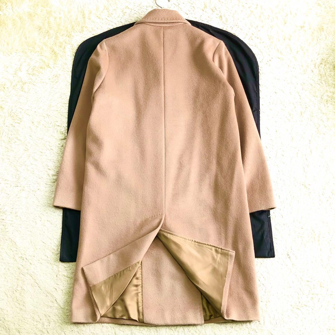 ウィークエンドマックスマーラ チェスターコート ウール100% キャメル 38