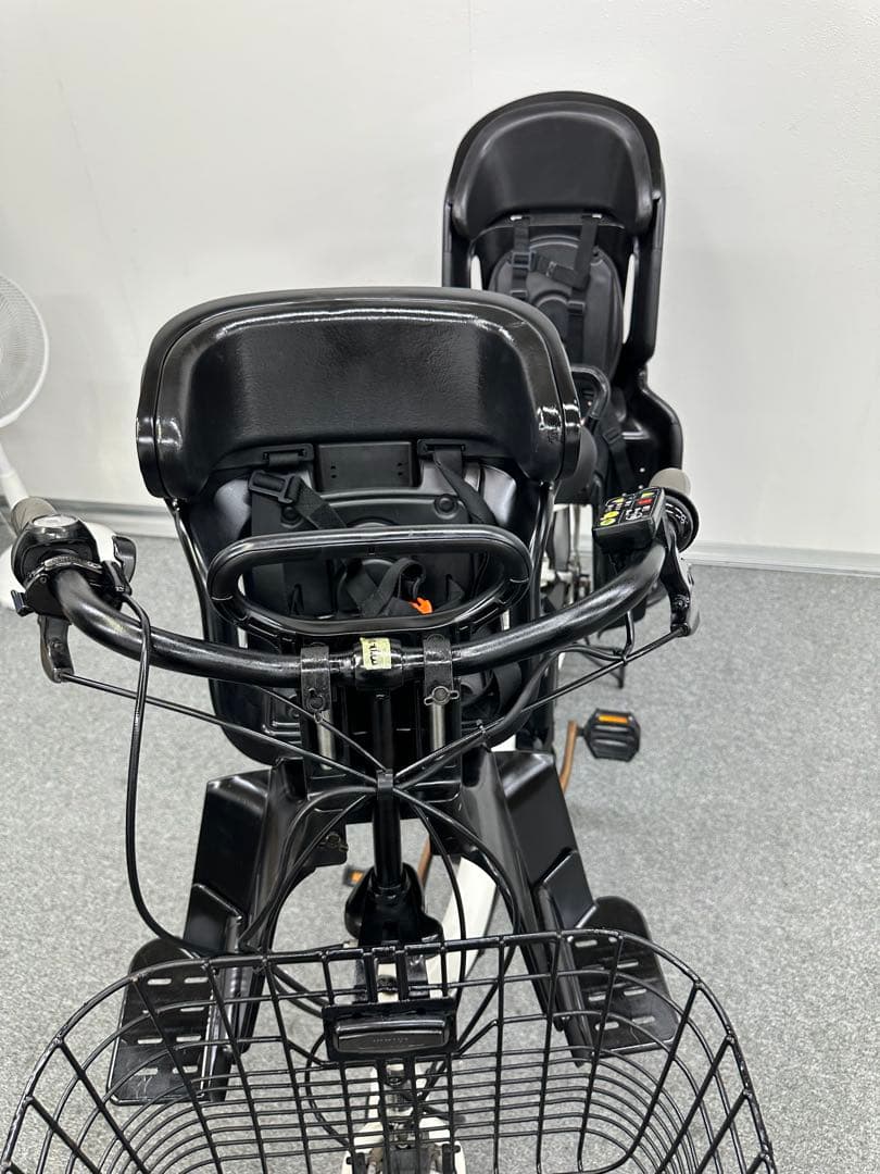 人気な車種　3人乗り電動自転車　ヤマハパスバビー　子供乗せシート付き　お買い得品