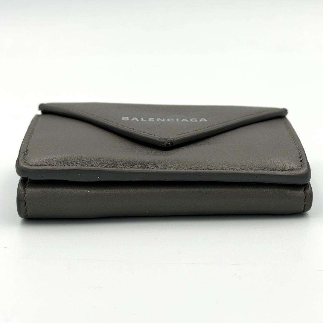 美品✨BALENCIAGA バレンシアガ 三つ折り財布 財布 グレー