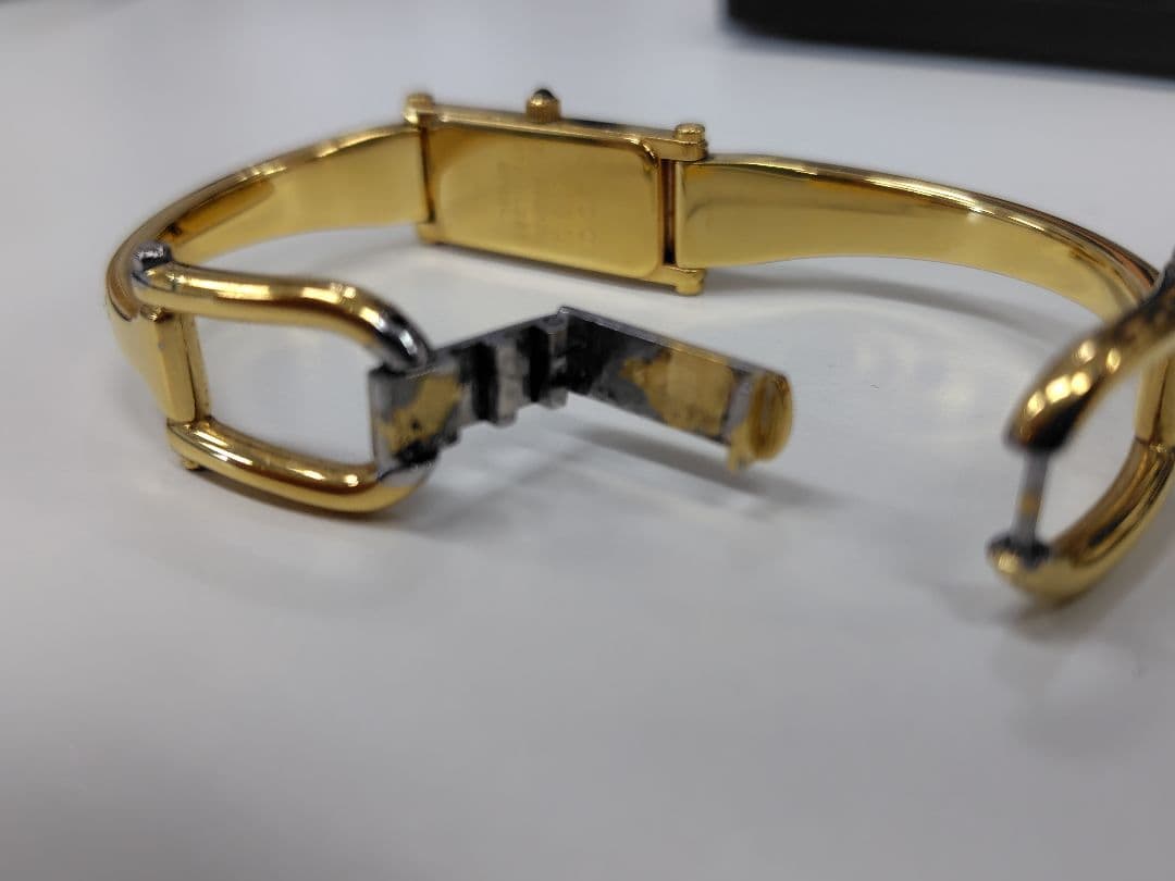 GUCCI 1500L ゴールド シェル 電池交換済 動作中