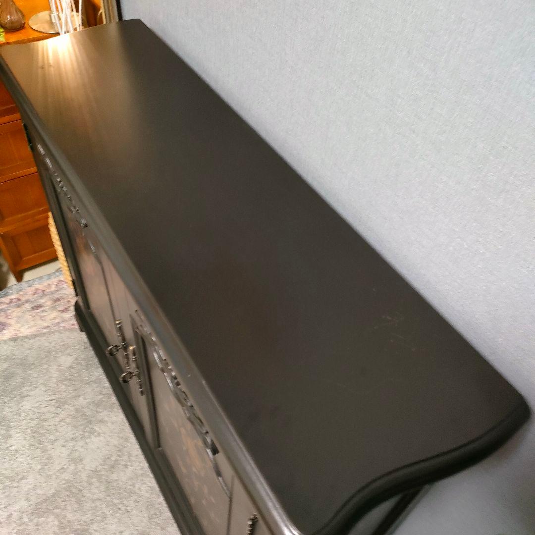 POWELL フレンチスタイル ヴィンテージ ハンドペイントキャビネット