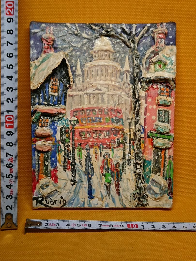 西洋美術　アート　油絵　立体　絵画　置物　インテリア　工芸品　美術品　A1473